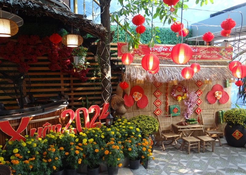 ý tưởng trang trí tết 34