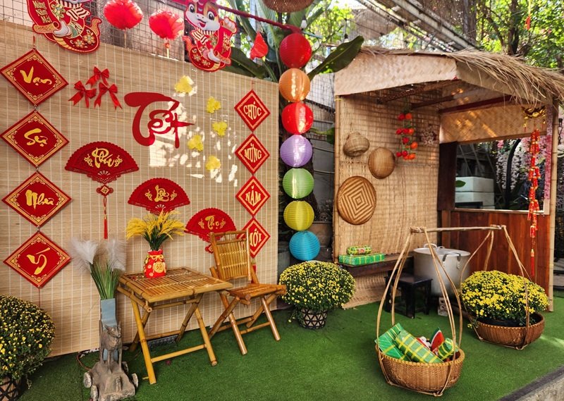 ý tưởng trang trí tết 35