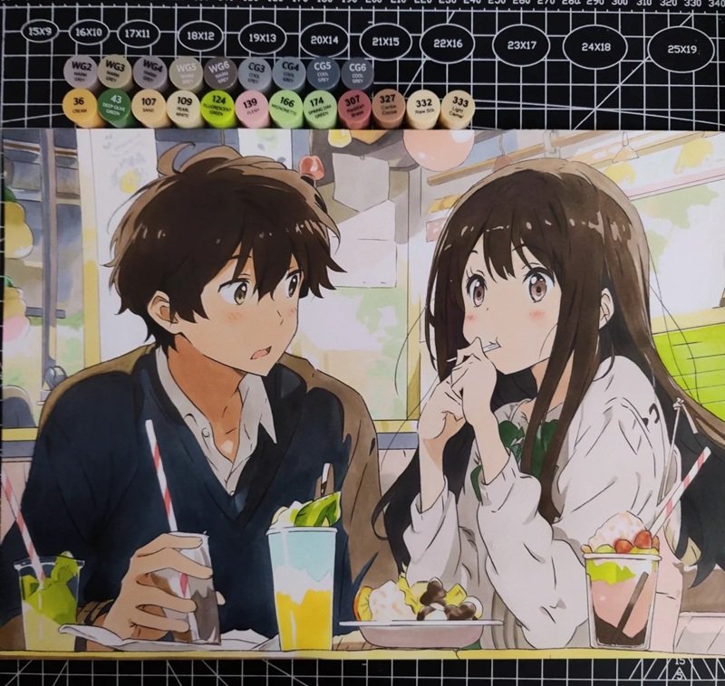 ý tưởng vẽ anime 12