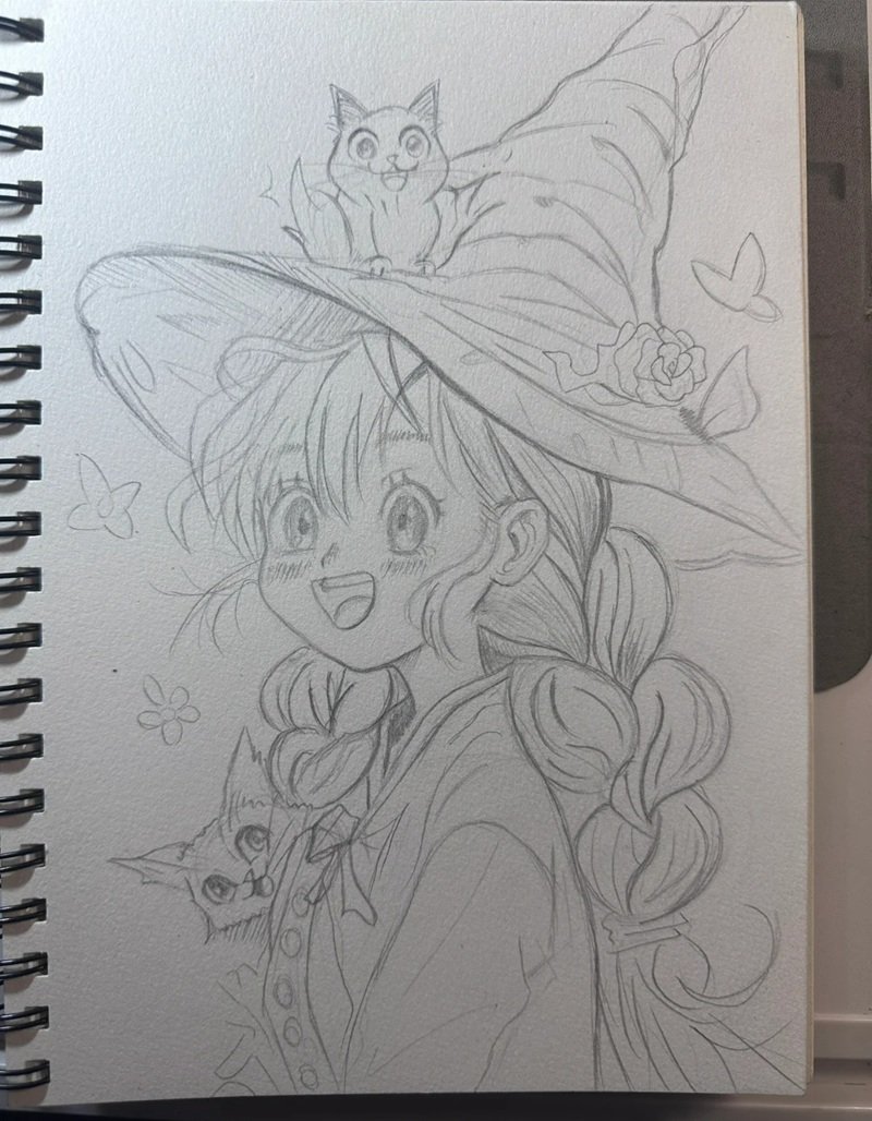 ý tưởng vẽ anime 19