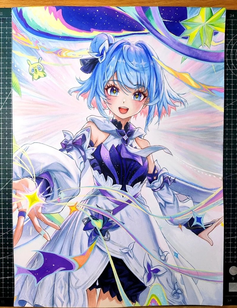 ý tưởng vẽ anime 20