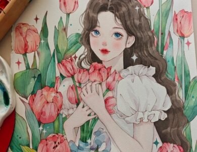 ý tưởng vẽ anime 26