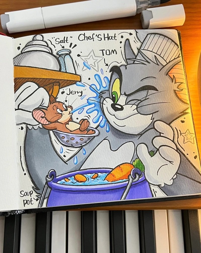 ý tưởng vẽ anime 30