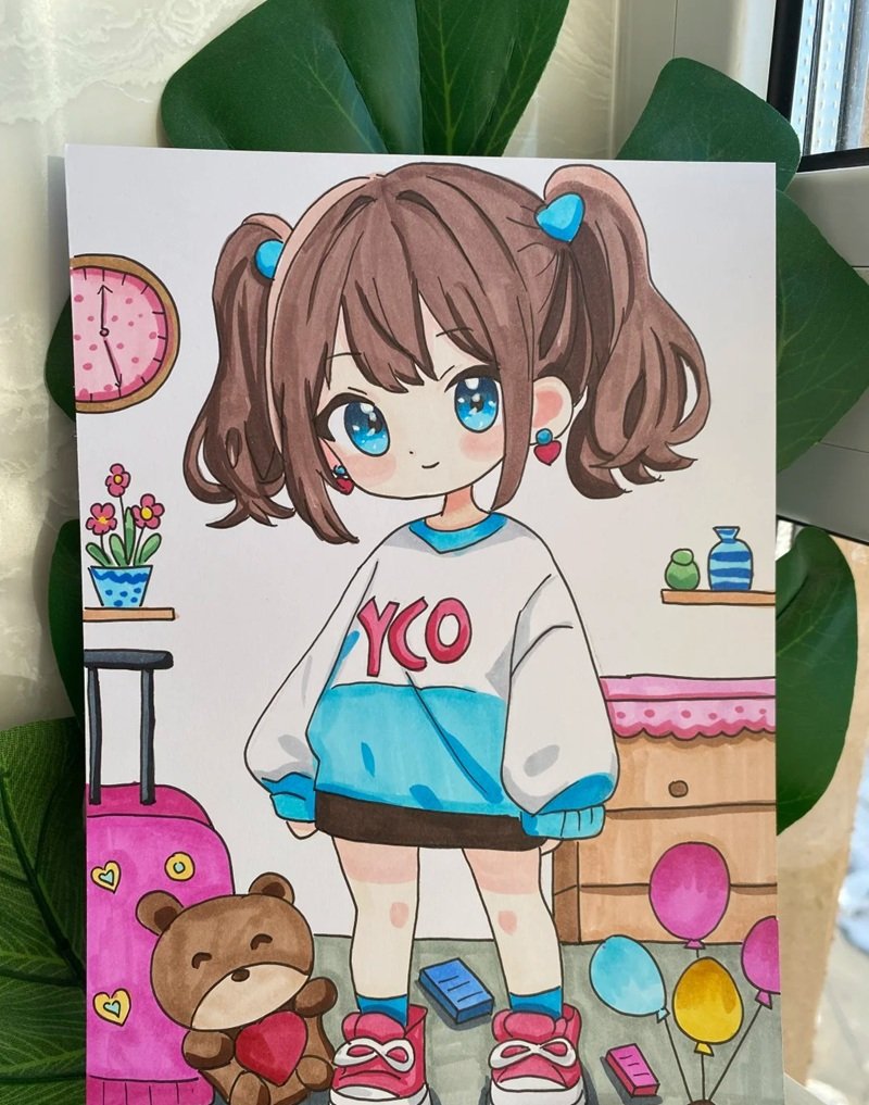 ý tưởng vẽ anime chibi