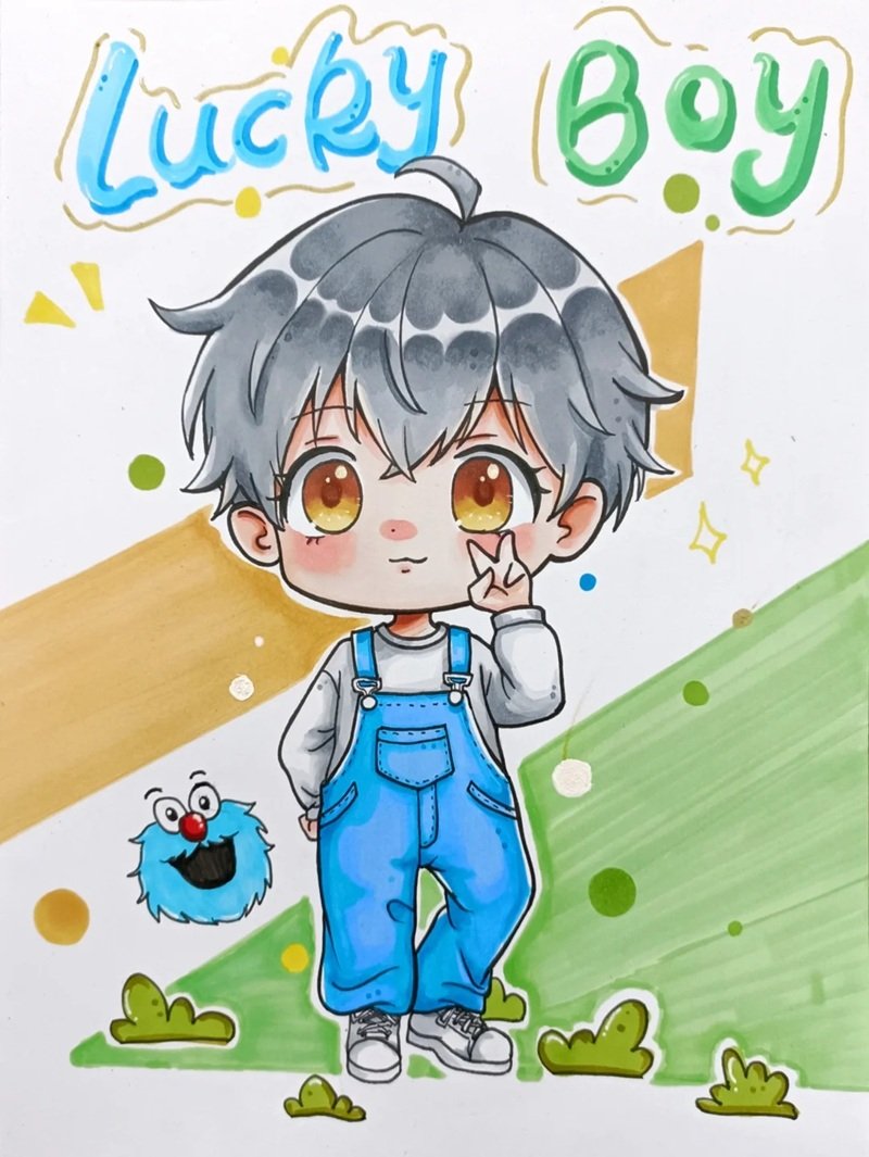 ý tưởng vẽ anime nam 23