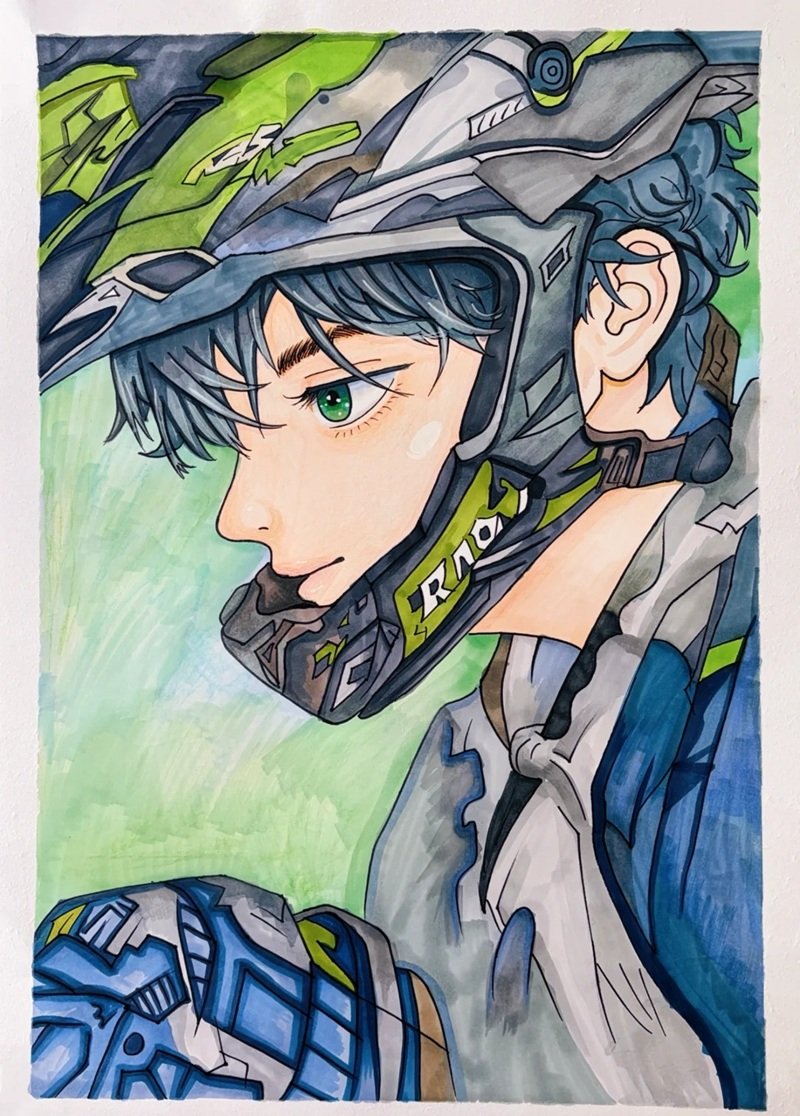 ý tưởng vẽ anime nam 24