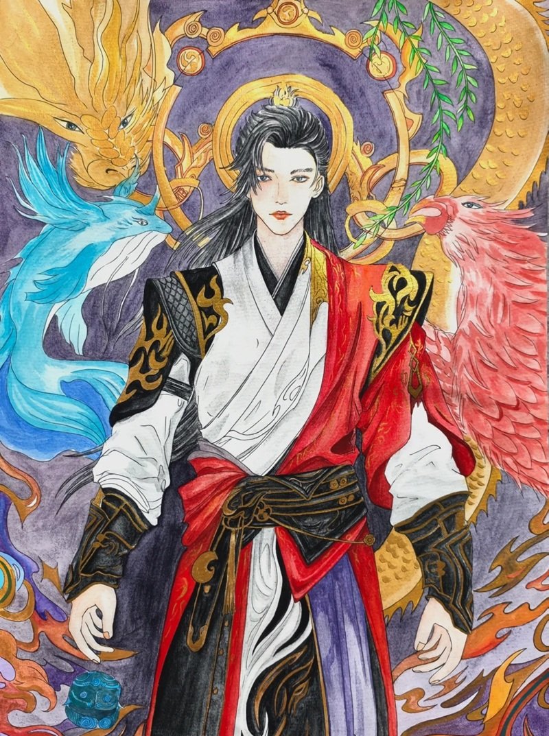 ý tưởng vẽ anime nam 33