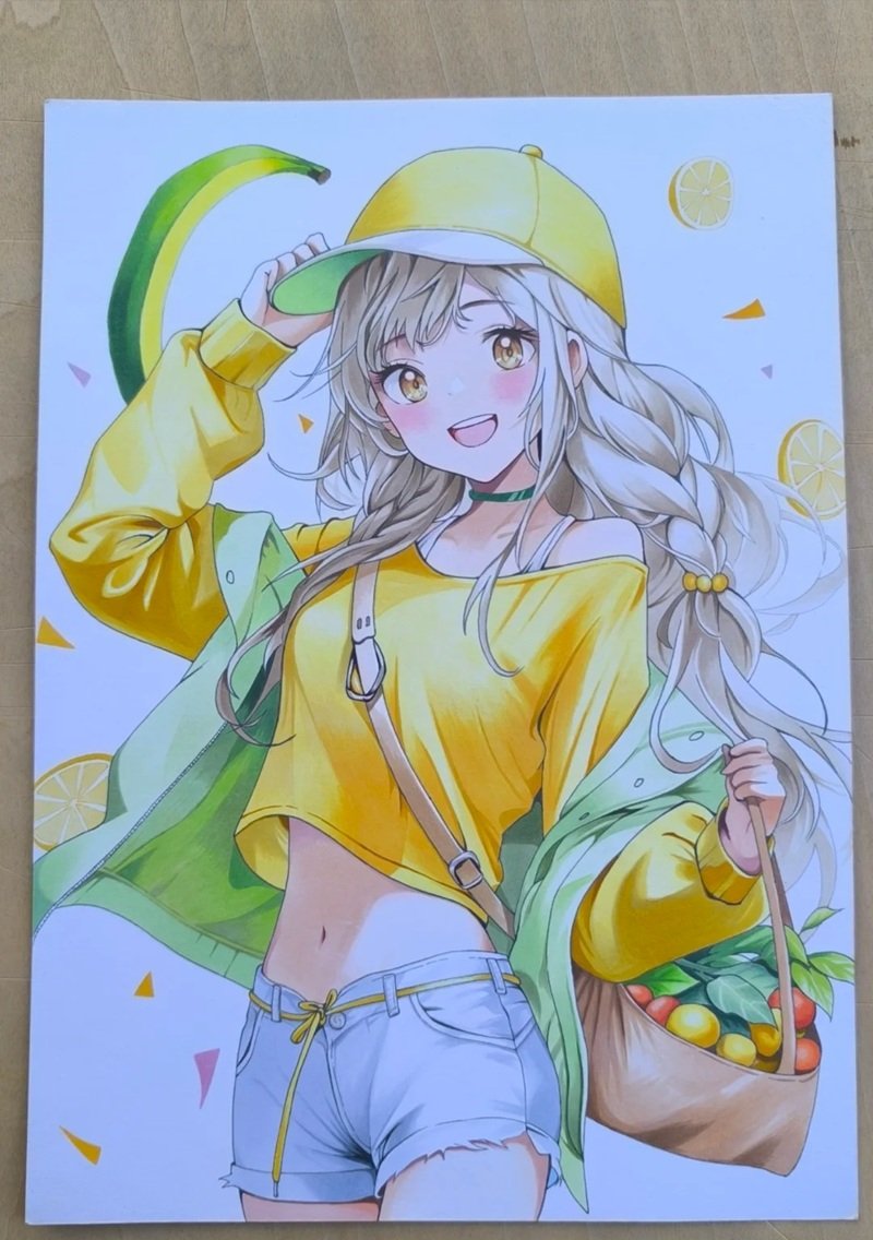 ý tưởng vẽ anime nữ 13