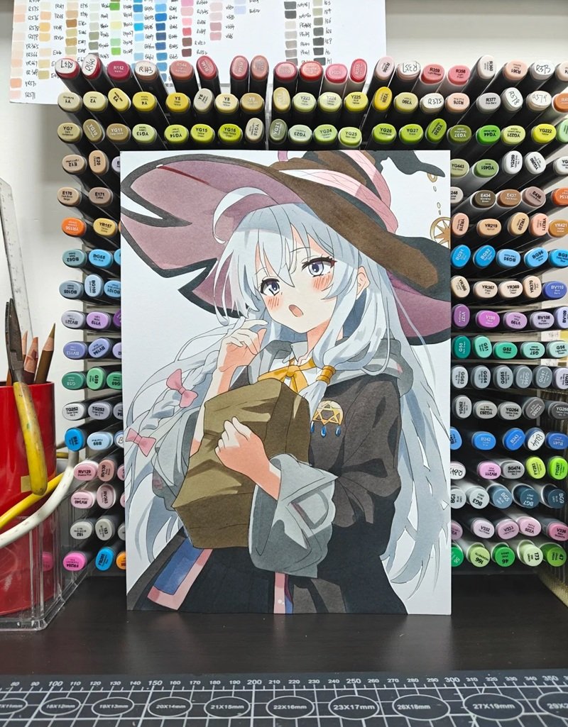 ý tưởng vẽ anime nữ 14