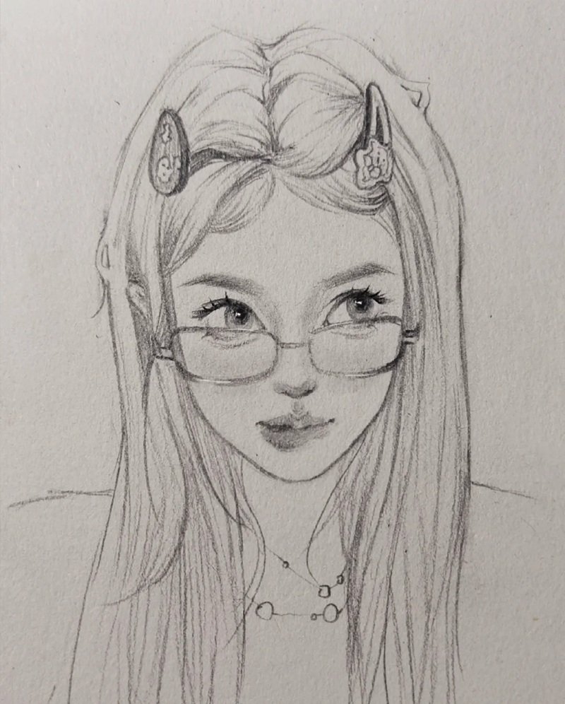 ý tưởng vẽ anime nữ 24