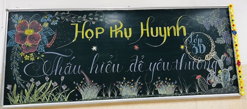 ý tưởng vẽ bảng 1