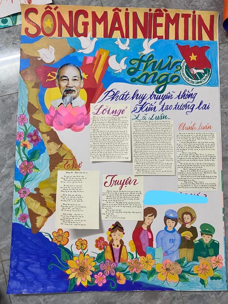 ý tưởng vẽ báo tường 3