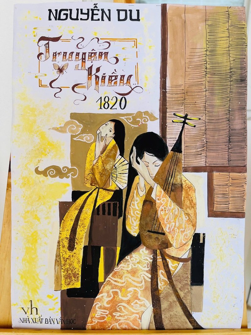 ý tưởng vẽ bìa sách 3