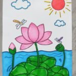 ý tưởng vẽ hoa 13