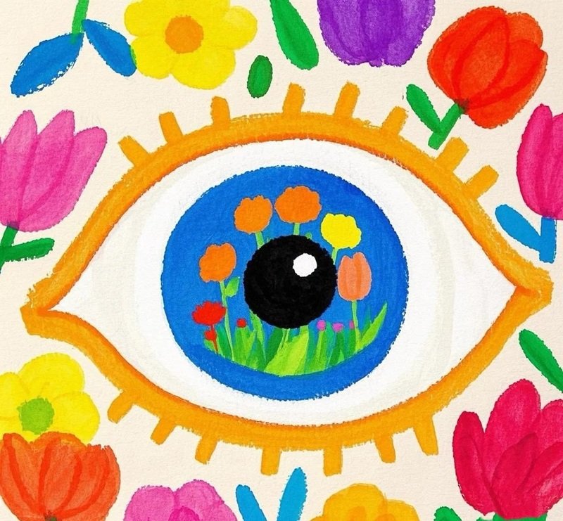 ý tưởng vẽ mắt 18