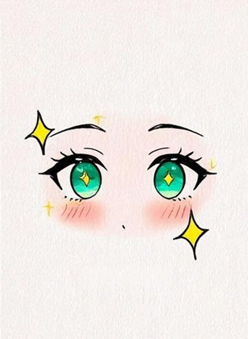 ý tưởng vẽ mắt 2