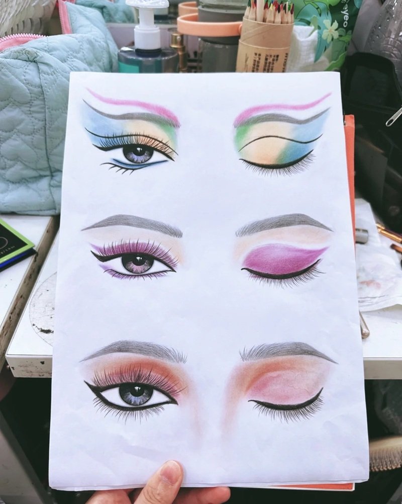 ý tưởng vẽ mắt 25