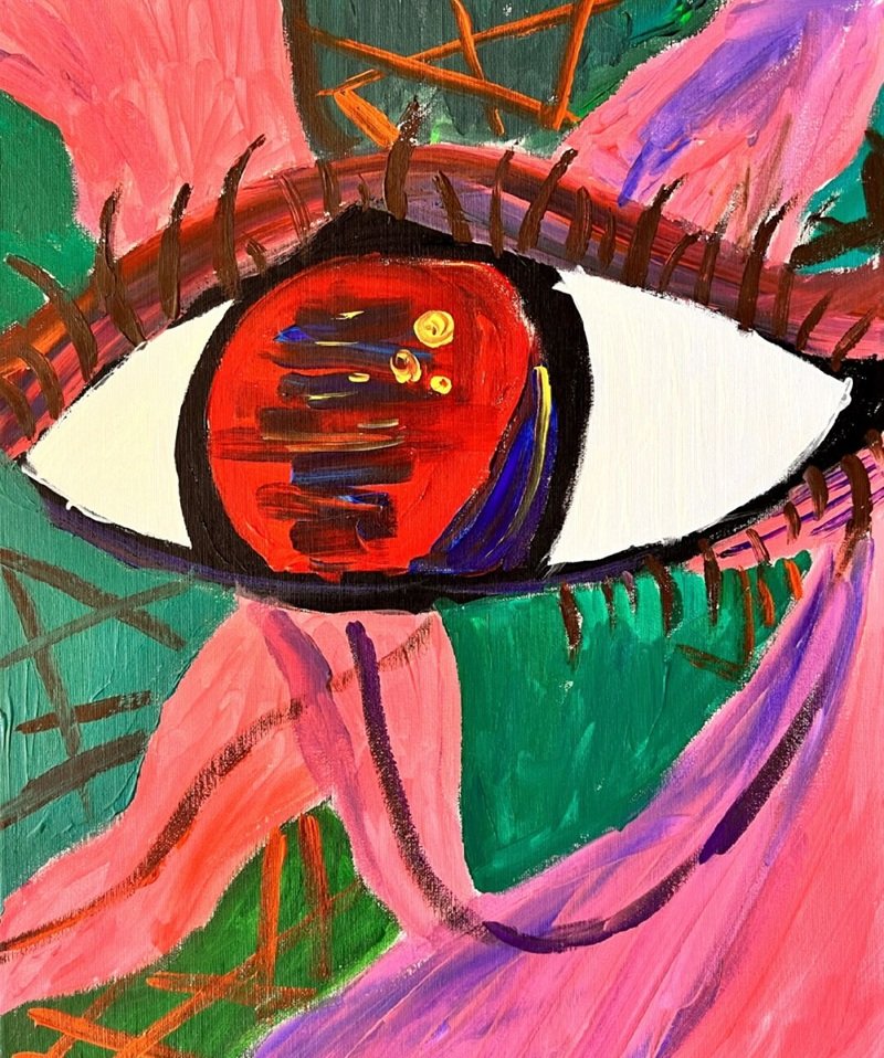 ý tưởng vẽ mắt 5