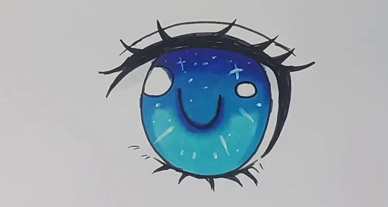 ý tưởng vẽ mắt 7