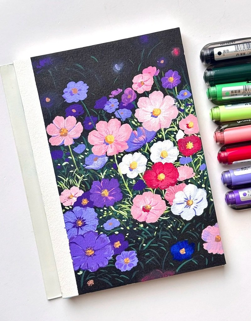 ý tưởng vẽ phong cảnh 10