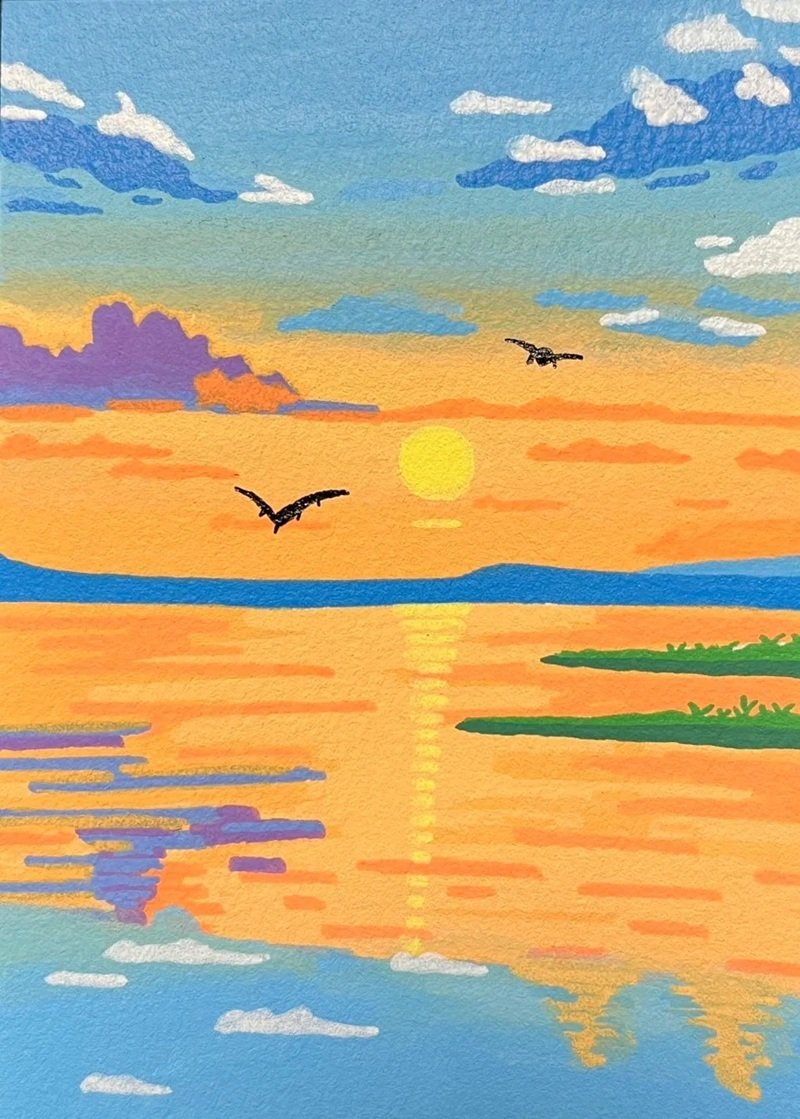 ý tưởng vẽ phong cảnh 34