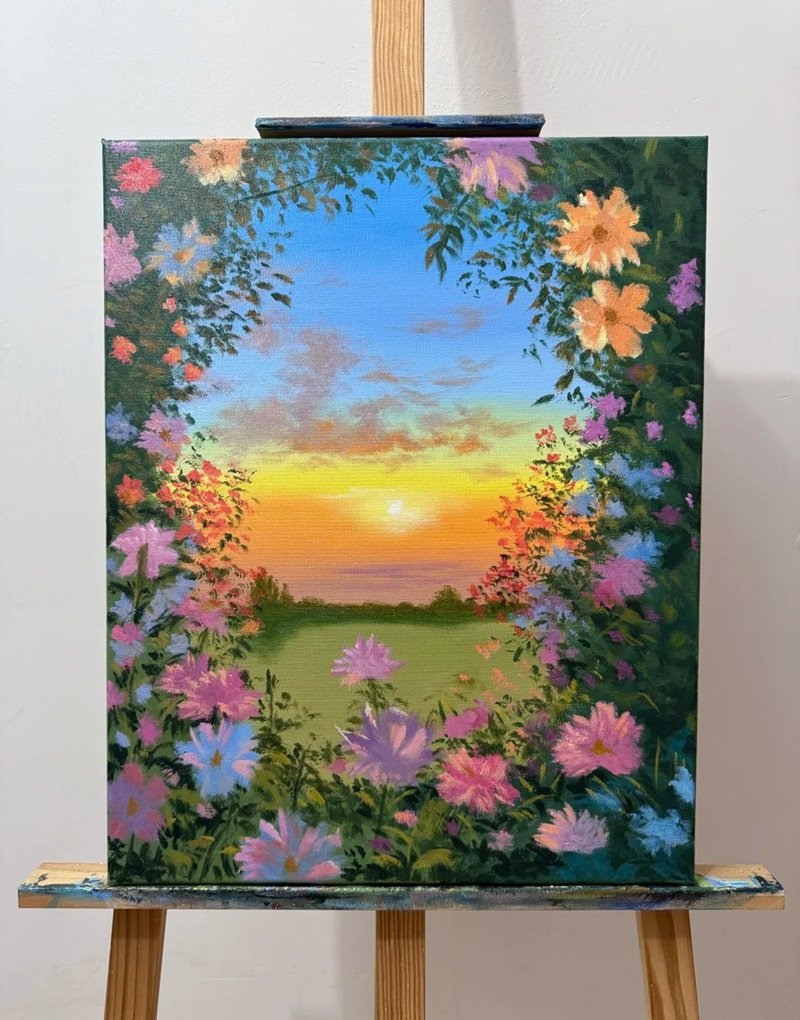 ý tưởng vẽ phong cảnh 4