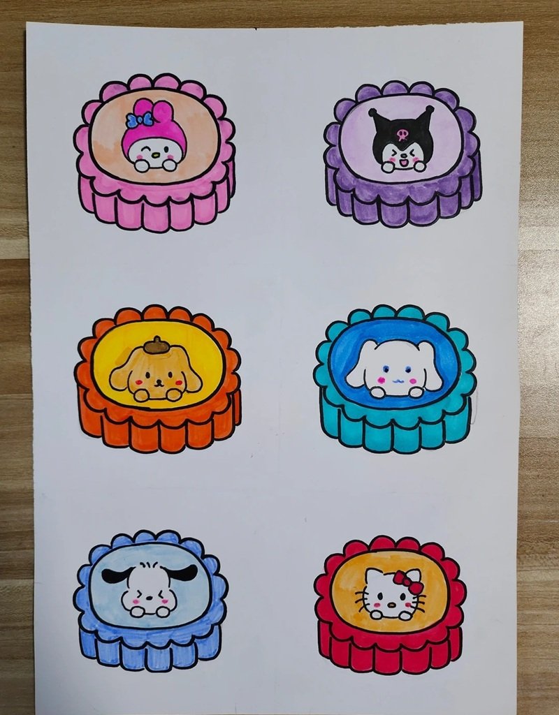 ý tưởng vẽ sticker 16
