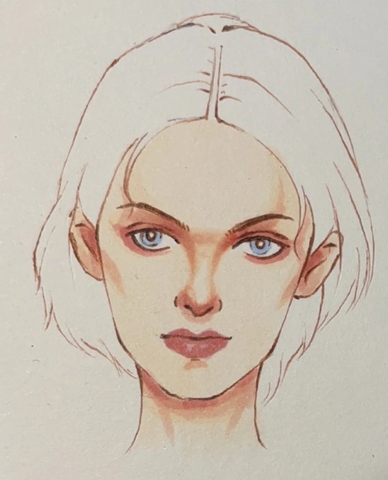 ý tưởng vẽ tóc 12