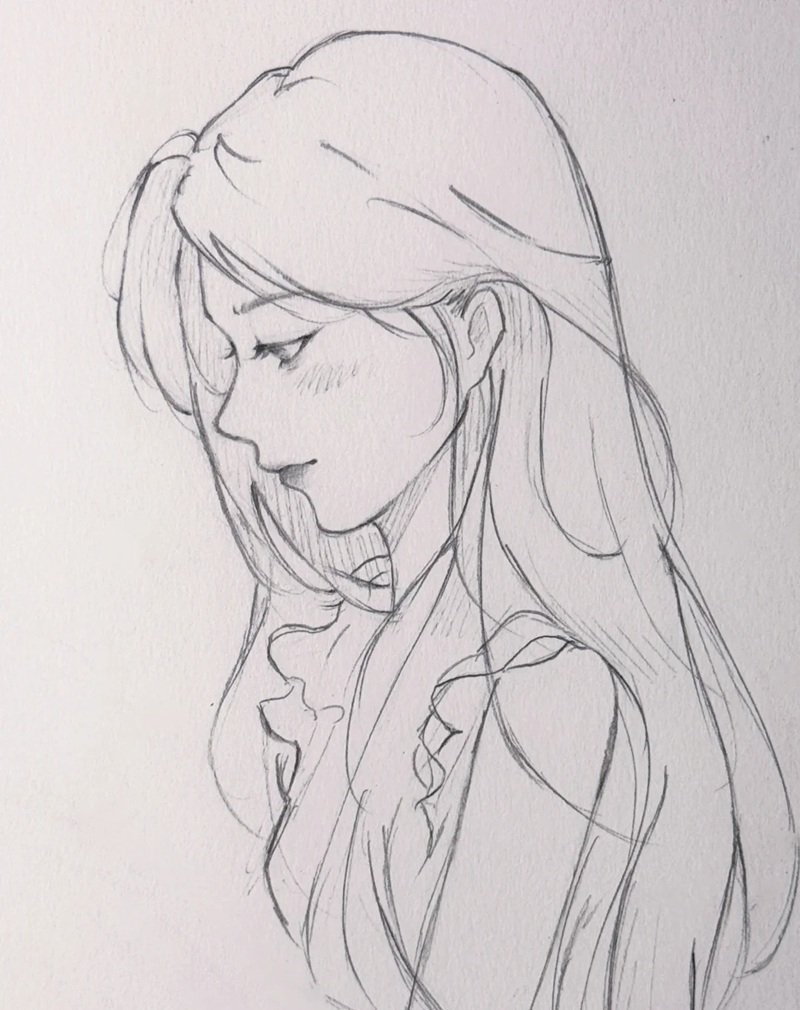 ý tưởng vẽ tóc 15