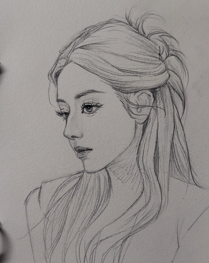 ý tưởng vẽ tóc 32