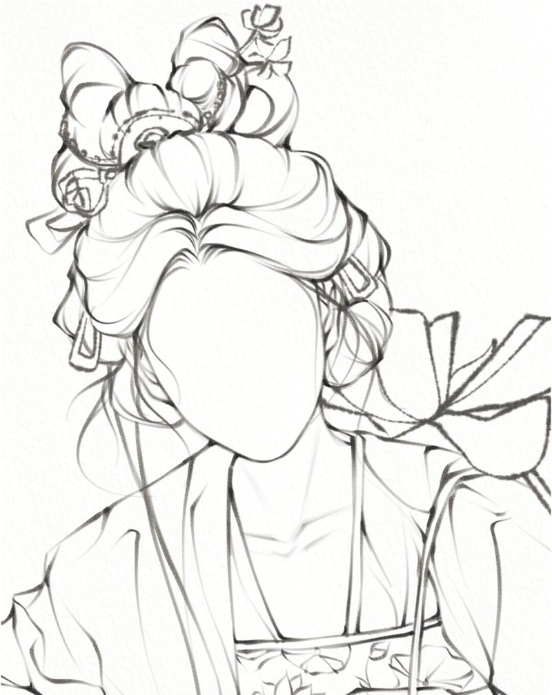 ý tưởng vẽ tóc 5