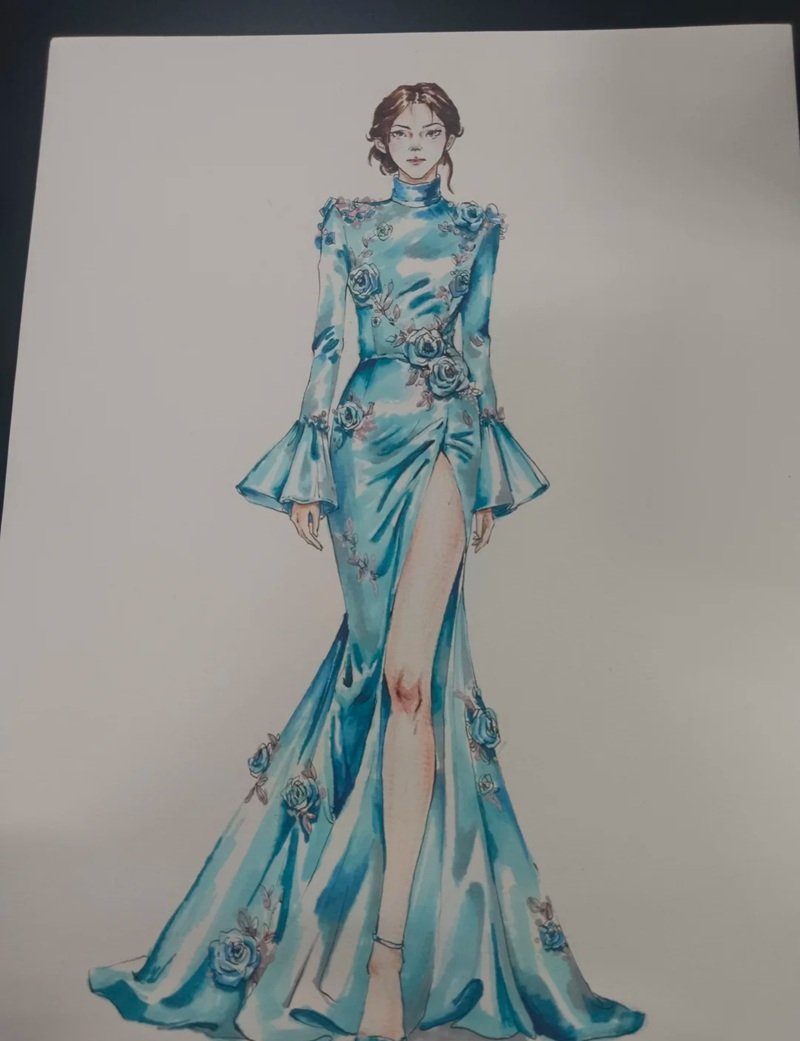 ý tưởng vẽ trang phục 14