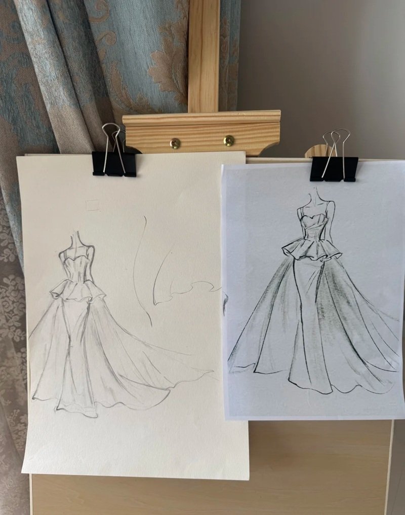 ý tưởng vẽ trang phục 2