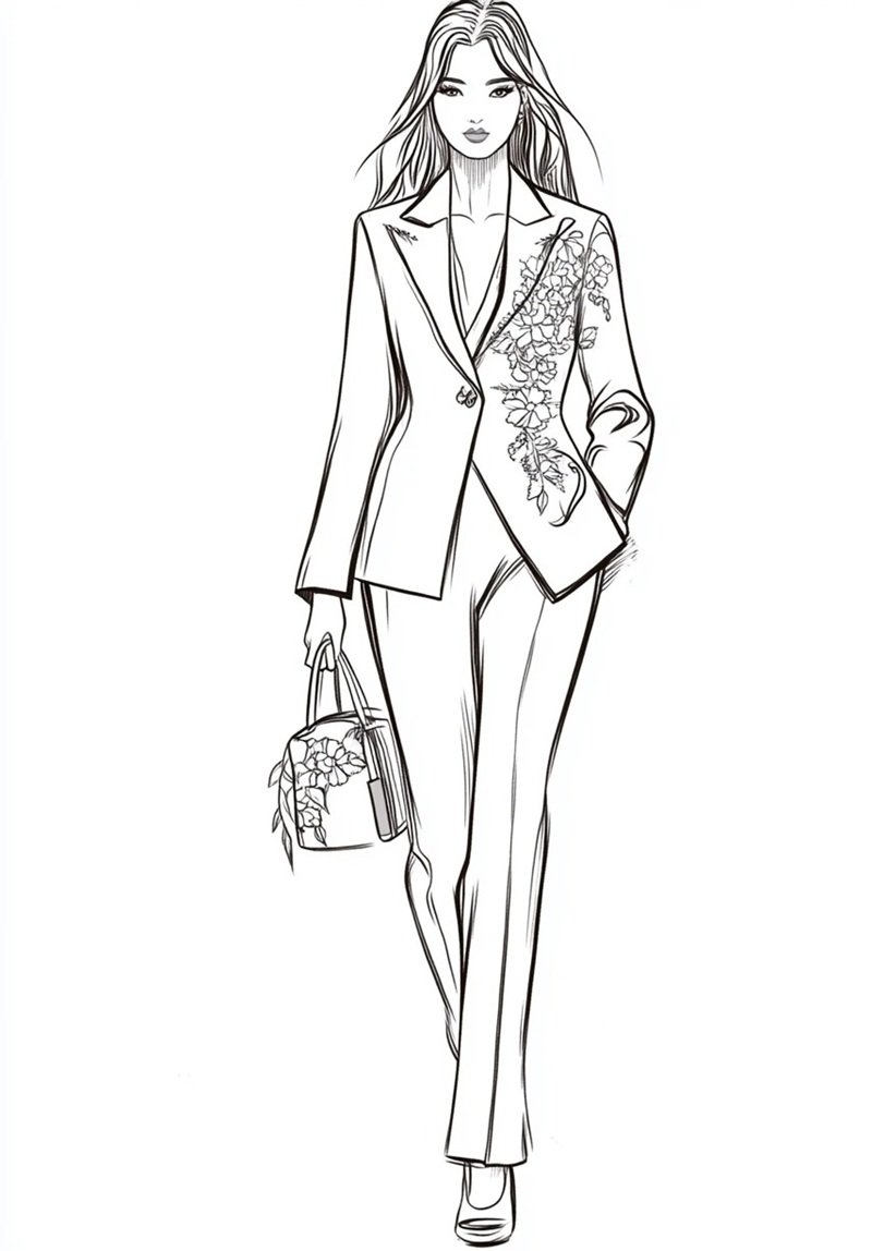 ý tưởng vẽ trang phục 22