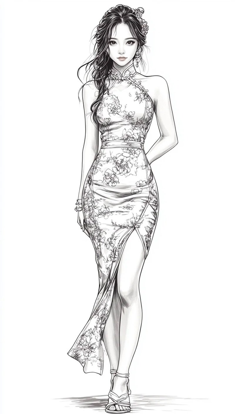 ý tưởng vẽ trang phục 29