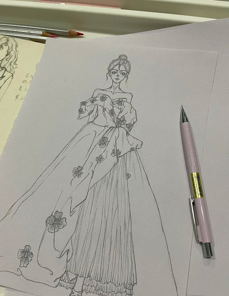 ý tưởng vẽ trang phục 31
