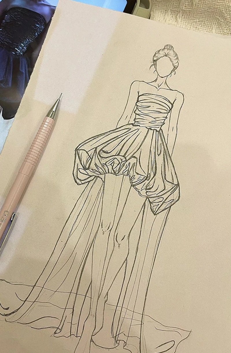 ý tưởng vẽ trang phục 32