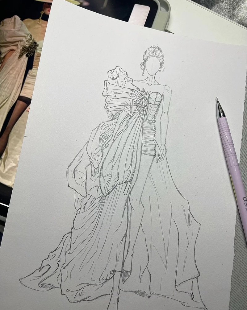 ý tưởng vẽ trang phục 33