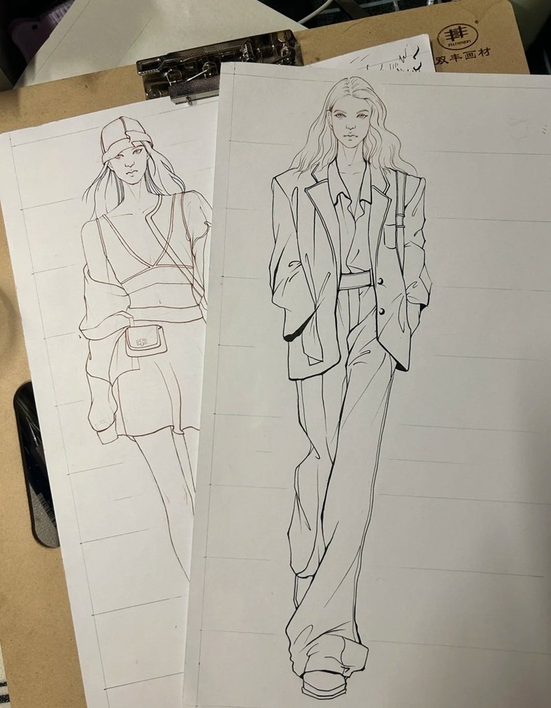 ý tưởng vẽ trang phục 38