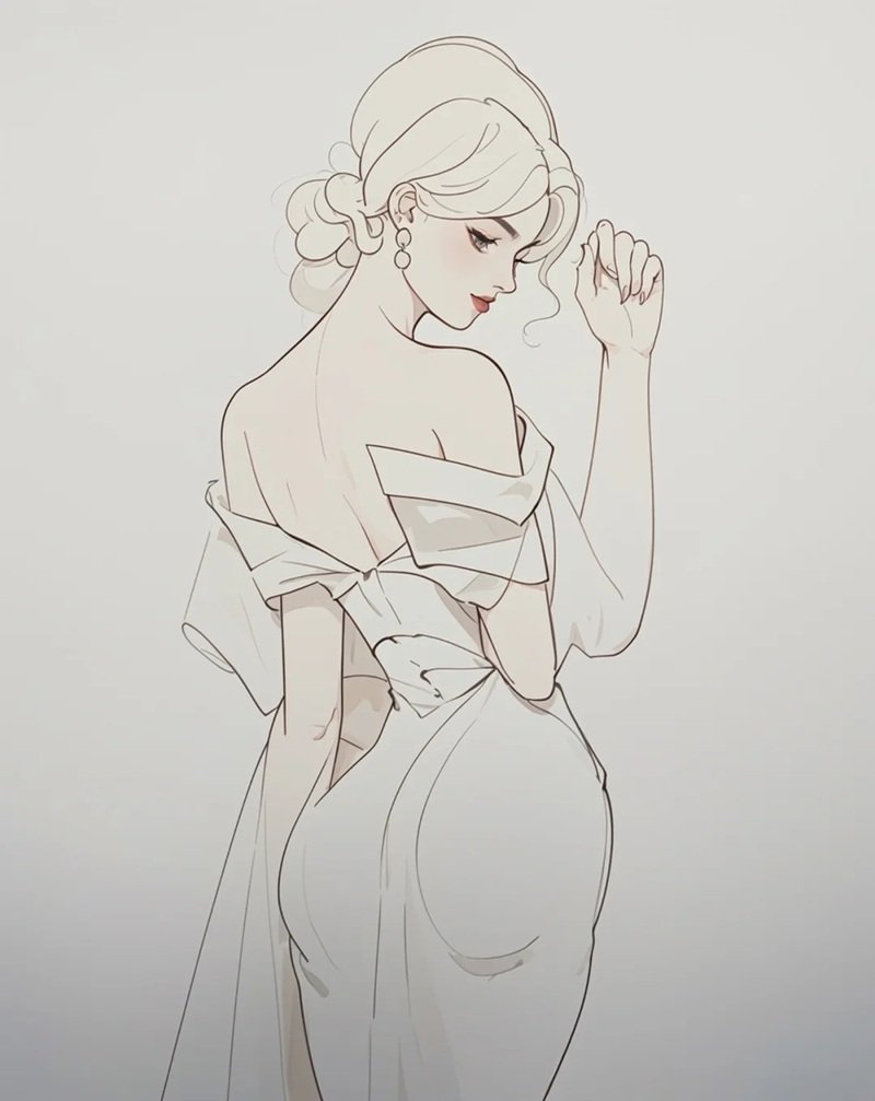 ý tưởng vẽ trang phục 5