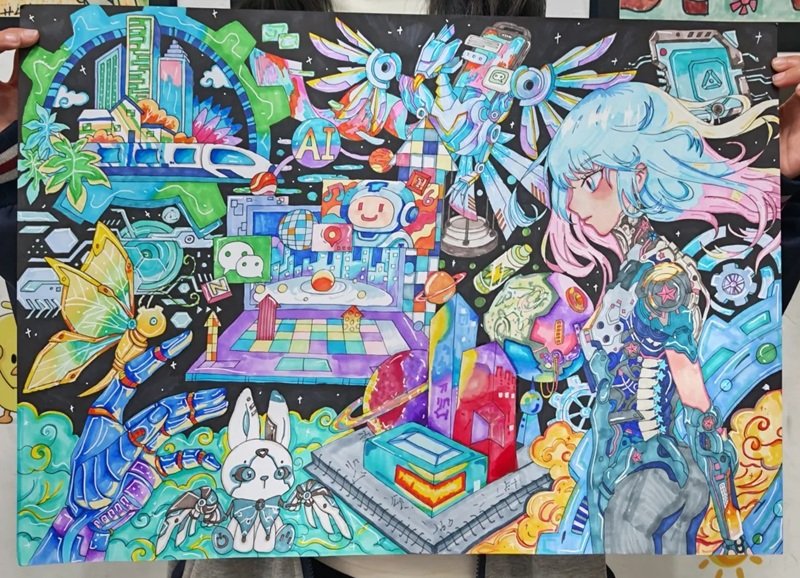 ý tưởng vẽ tranh anime 33