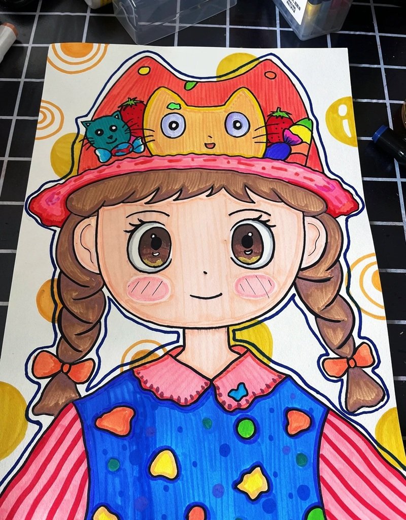 ý tưởng vẽ tranh anime 8