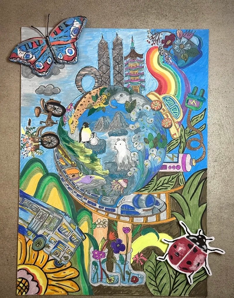 ý tưởng vẽ tranh bảo vệ môi trường 25