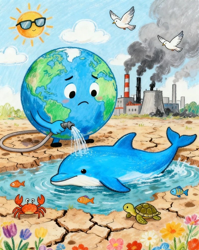 ý tưởng vẽ tranh bảo vệ môi trường 31