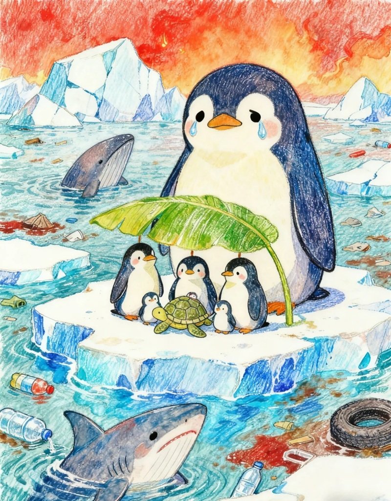 ý tưởng vẽ tranh bảo vệ môi trường 36