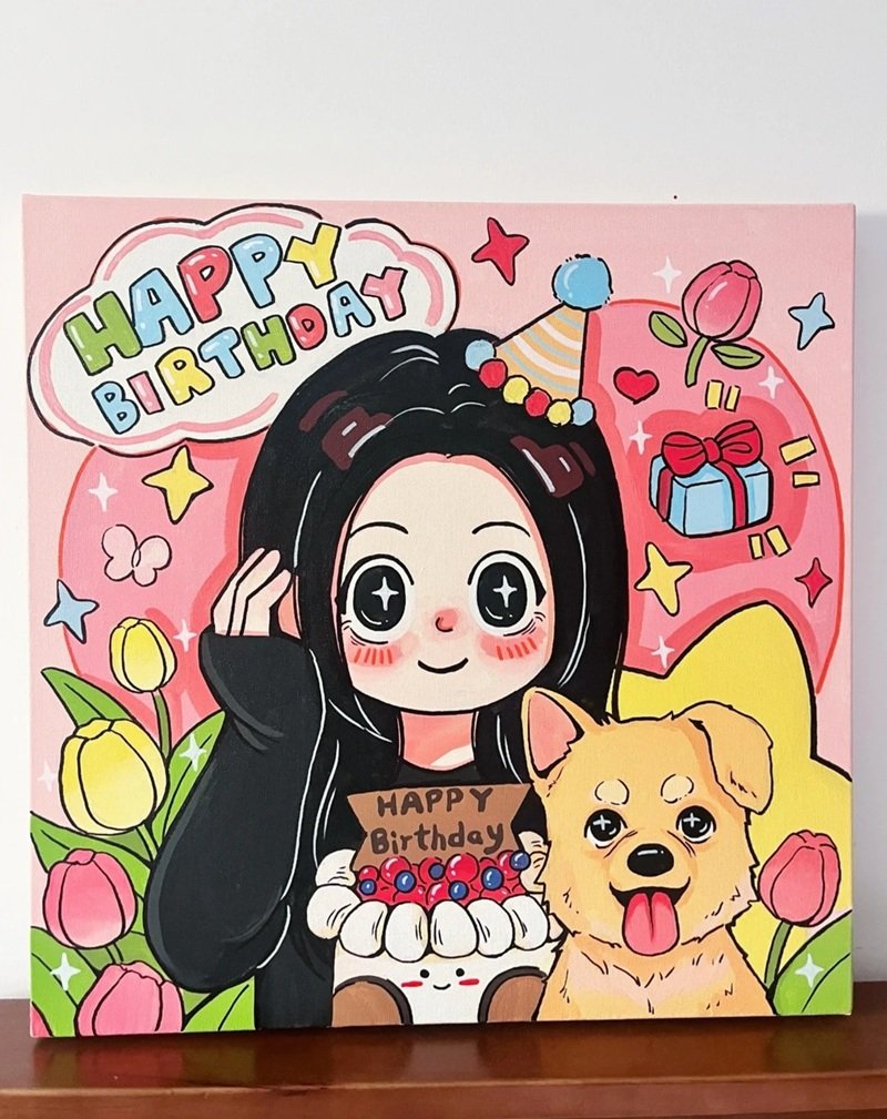 ý tưởng vẽ tranh cute 21