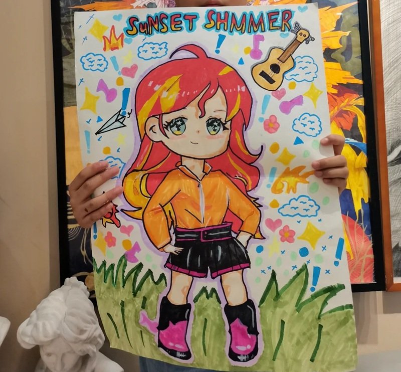 ý tưởng vẽ tranh cute 30