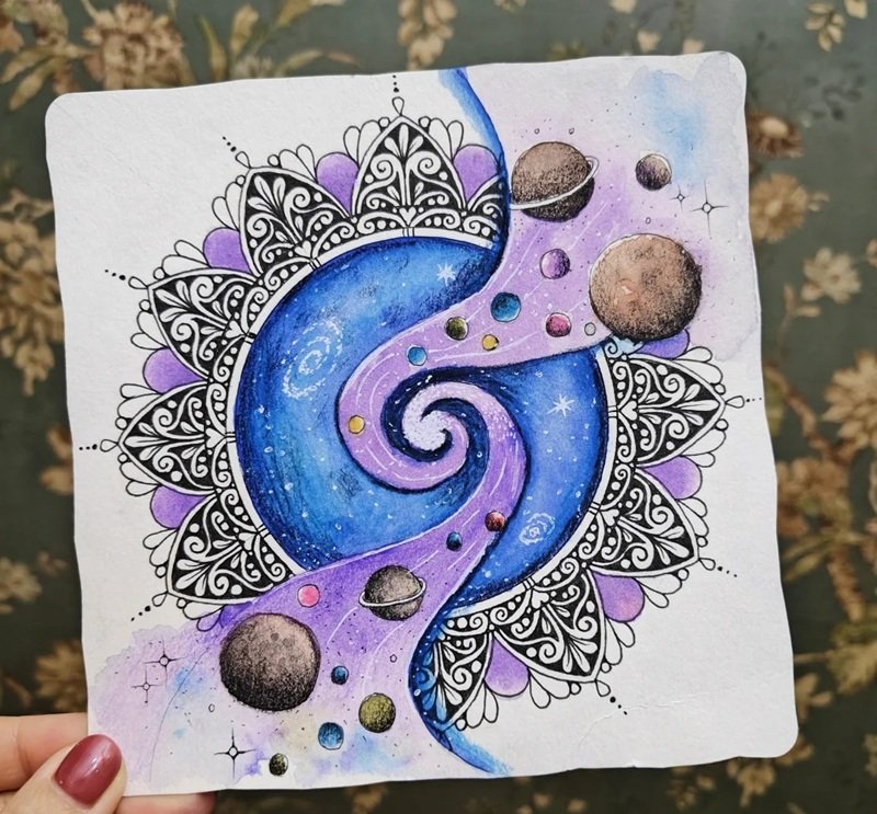 ý tưởng vẽ tranh siêu thực 8