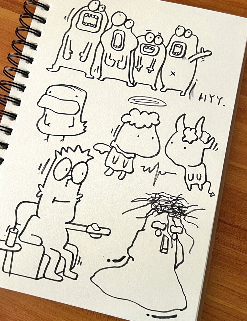 ý tưởng vẽ vô tri 2