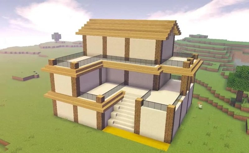 ý tưởng xây nhà minecraft 1